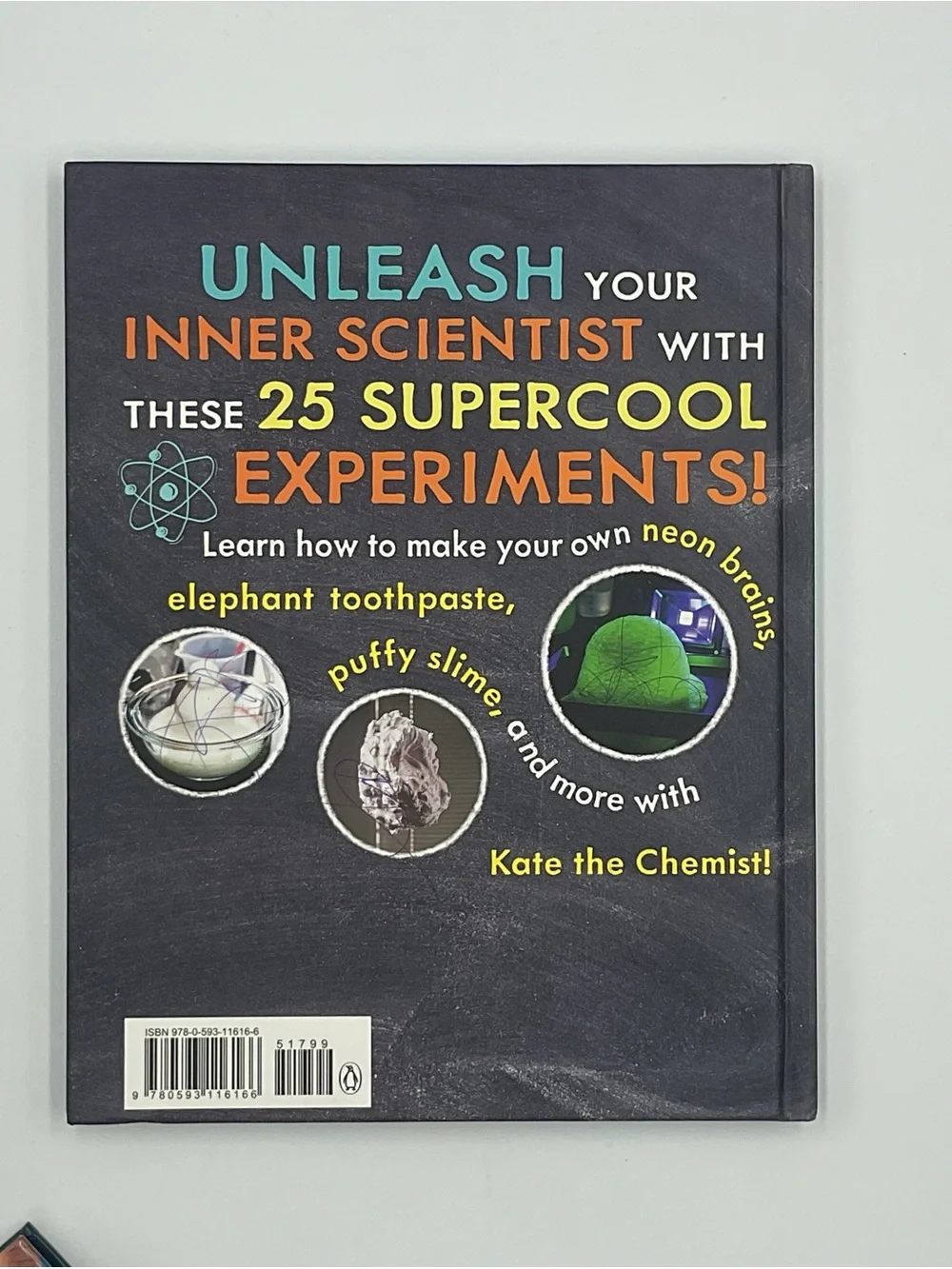Kid Book lot x3 Edible Science Experiments Kate the Chemist Cookbook Scientists
